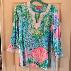 Lilly Pulitzer Renato Tunic Top in Bohemian Queen